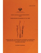Catálogo de la colección de musgos antárticos depositada en el Museo Nacional de Historia Natural de Chile