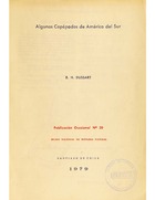Algunos Copépodos de América del Sur